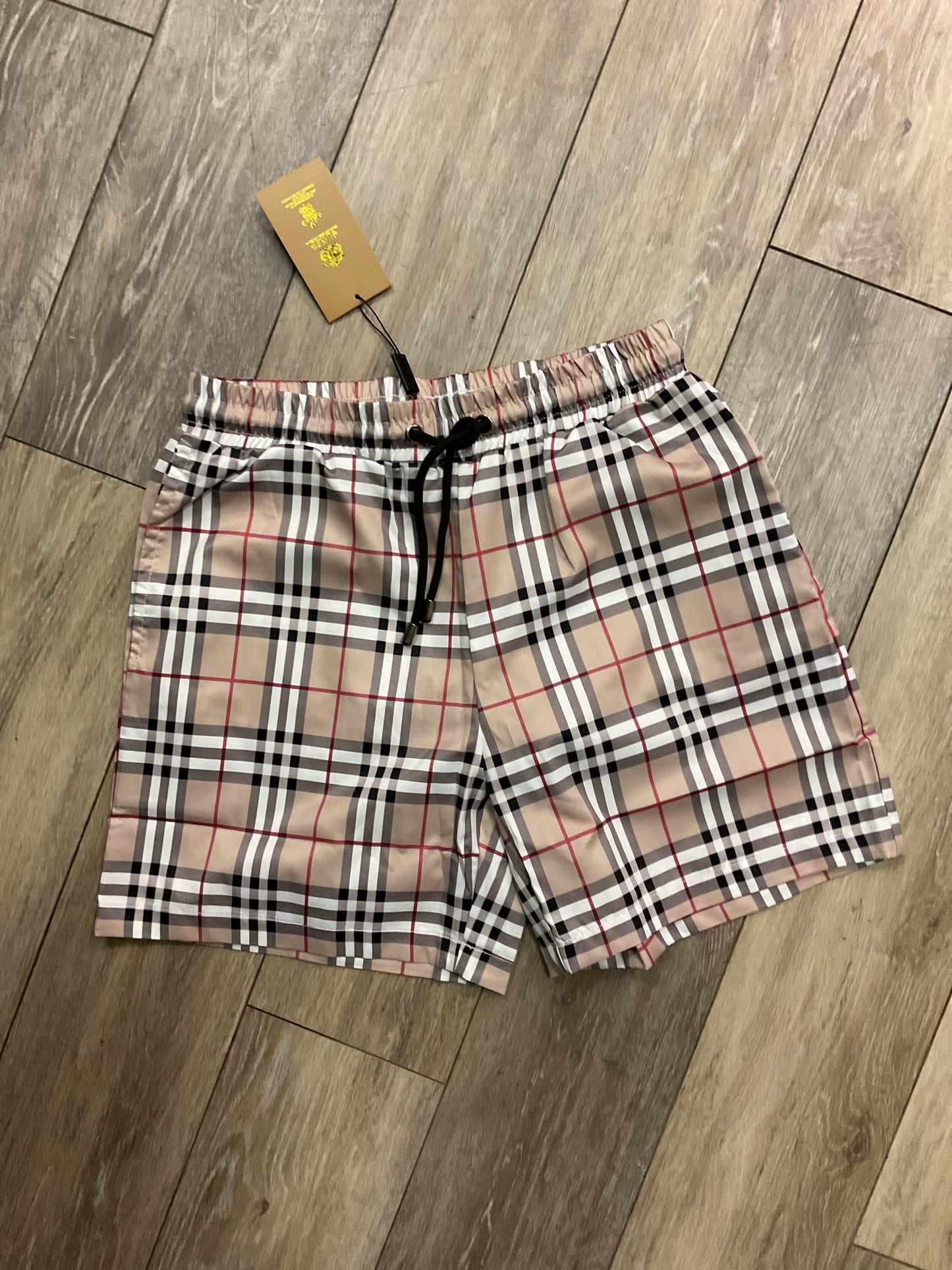 Tan swim shorts 025