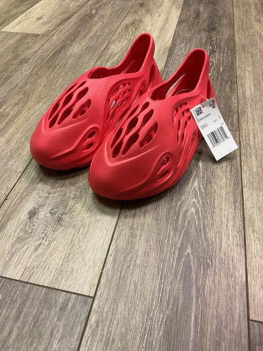 Red Foam Slides