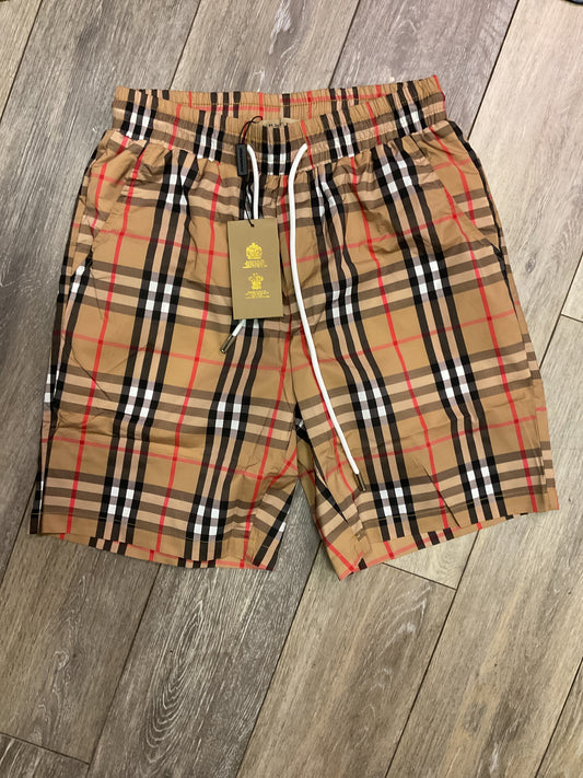 Tan swim shorts 026
