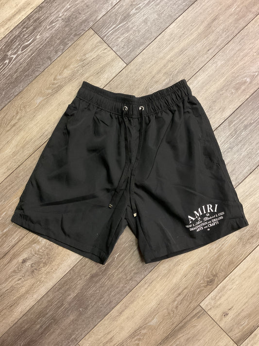 Black swim shorts 012