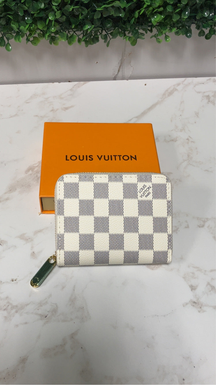 Checkered wallet/Card holder