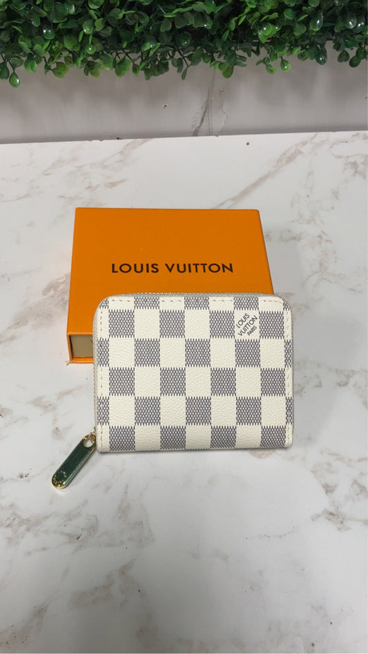 Checkered wallet/Card holder