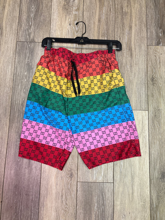 Rainbow swim shorts007