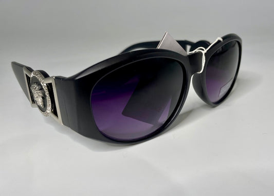 Silver & Black Sunglasses