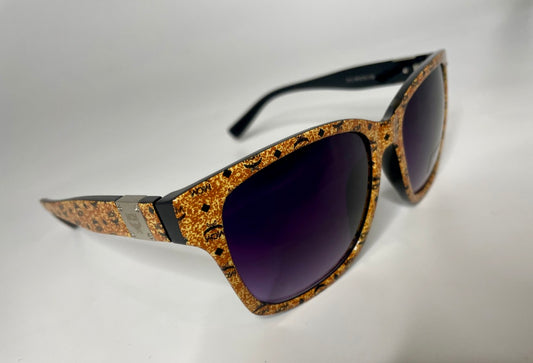 Gold and Black Sunglasses